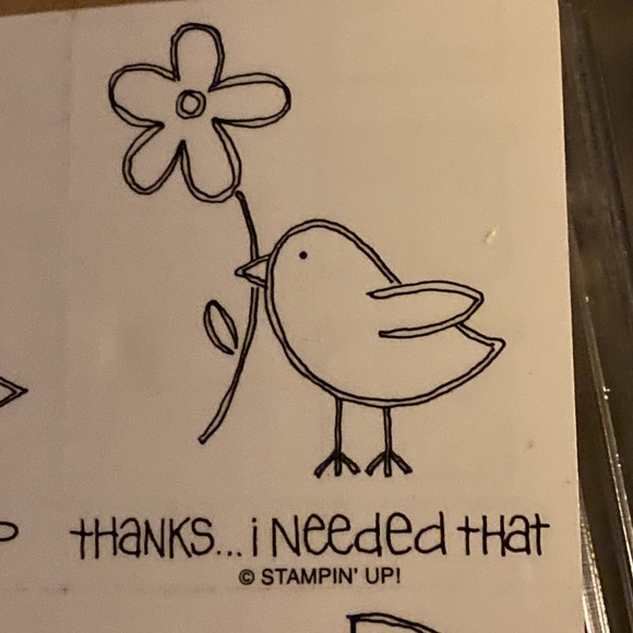 NEW retired Stampin’ Up. Set of 8 stamps fun & fast notes rubber Stamps - Picture 8 of 16